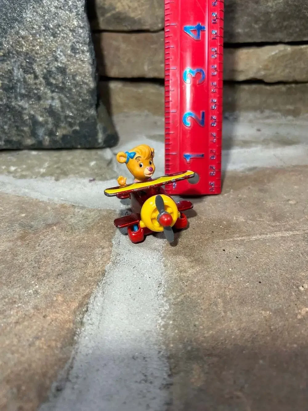 Talespin Molly Cunningham Figure Metal Plane Toy Vintage Disney Afternoon 1989